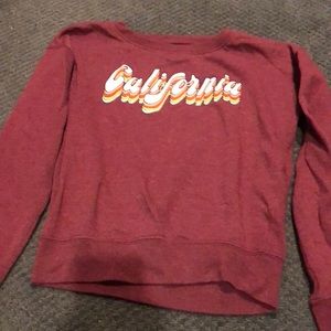 Maroon long sleeve
